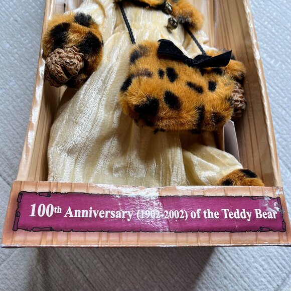 100th Anniversary (1902-2002) Limited Edition Theodore Roosevelt Teddy Bear - Picture 3 of 7
